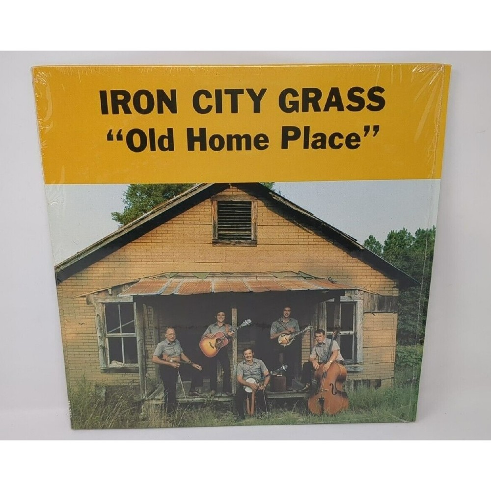 Iron City‎ Grass Old Home Place TSP Records TSP 3123 Bluegrass Vinyl Record LP